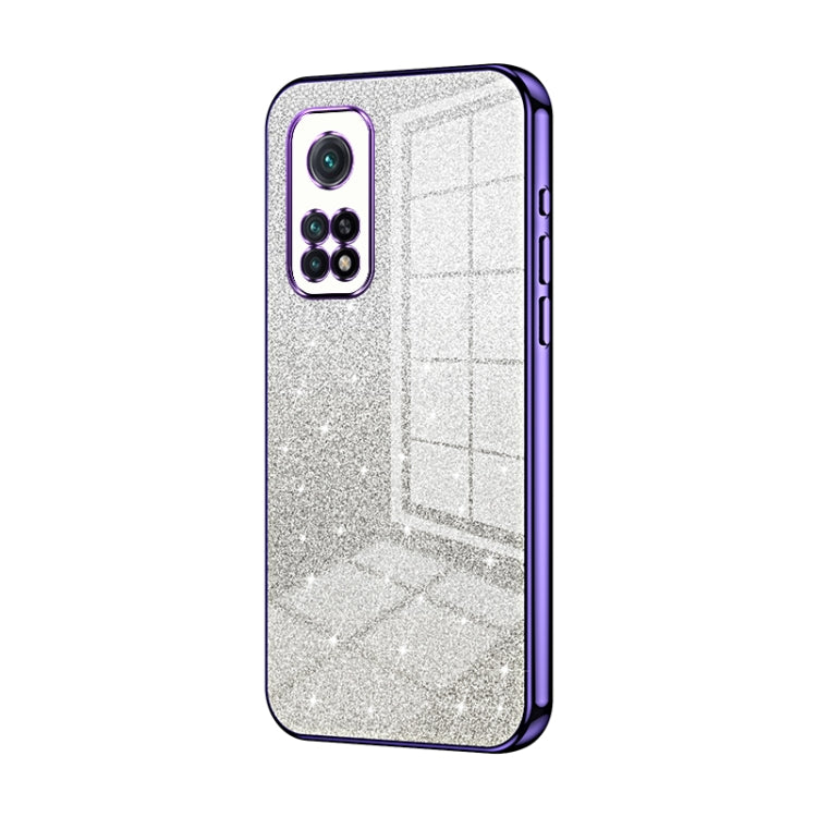 Gradient Glitter Powder Electroplated Phone Case, For Xiaomi Redmi Note 9 5G / Note 9T, For Xiaomi Redmi Note 9 Pro 5G/Mi 10T Lite, For Xiaomi Redmi Note 9 4G, For Xiaomi Redmi K30S / Mi 10T Pro 5G, For Xiaomi Redmi K30 Pro / K30 Ultra                 ...