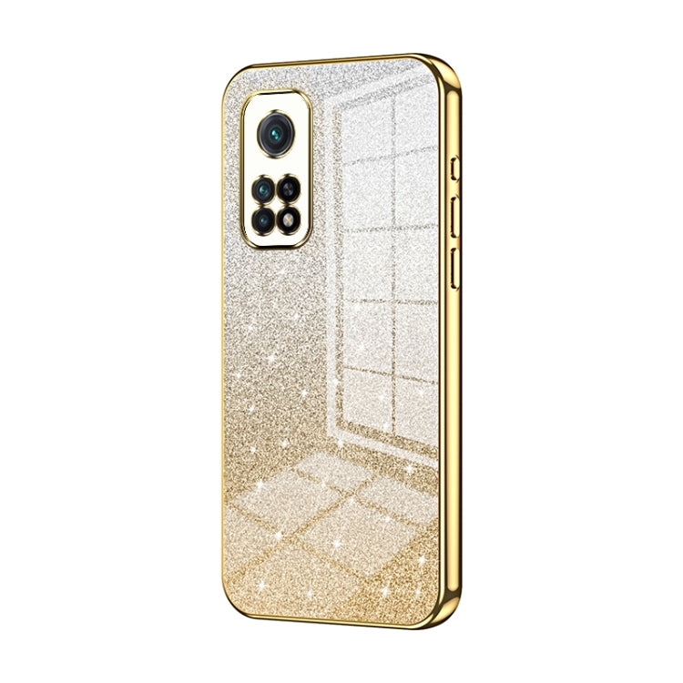 Gradient Glitter Powder Electroplated Phone Case, For Xiaomi Redmi Note 9 5G / Note 9T, For Xiaomi Redmi Note 9 Pro 5G/Mi 10T Lite, For Xiaomi Redmi Note 9 4G, For Xiaomi Redmi K30S / Mi 10T Pro 5G, For Xiaomi Redmi K30 Pro / K30 Ultra                 ...