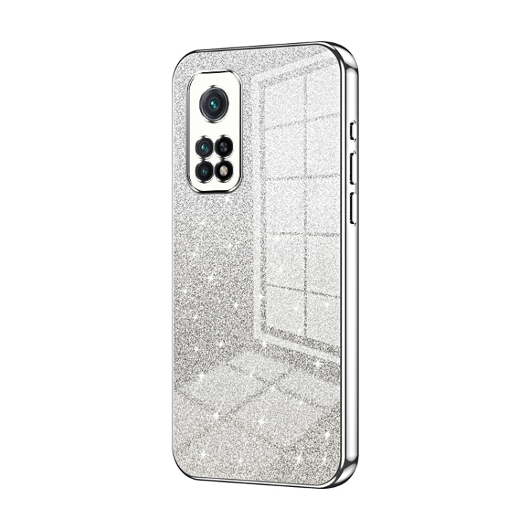 Gradient Glitter Powder Electroplated Phone Case, For Xiaomi Redmi Note 9 5G / Note 9T, For Xiaomi Redmi Note 9 Pro 5G/Mi 10T Lite, For Xiaomi Redmi Note 9 4G, For Xiaomi Redmi K30S / Mi 10T Pro 5G, For Xiaomi Redmi K30 Pro / K30 Ultra                 ...
