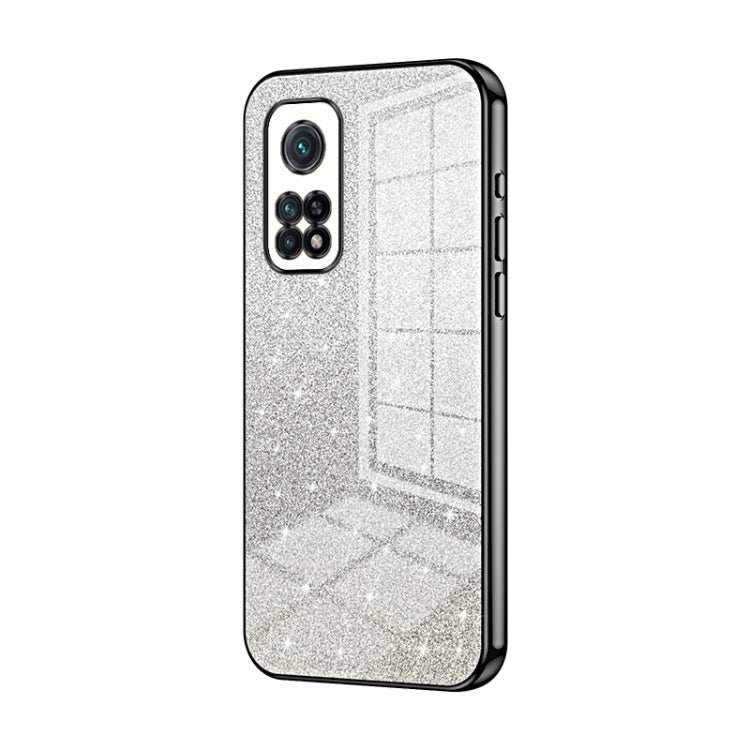 Gradient Glitter Powder Electroplated Phone Case, For Xiaomi Redmi Note 9 5G / Note 9T, For Xiaomi Redmi Note 9 Pro 5G/Mi 10T Lite, For Xiaomi Redmi Note 9 4G, For Xiaomi Redmi K30S / Mi 10T Pro 5G, For Xiaomi Redmi K30 Pro / K30 Ultra                 ...