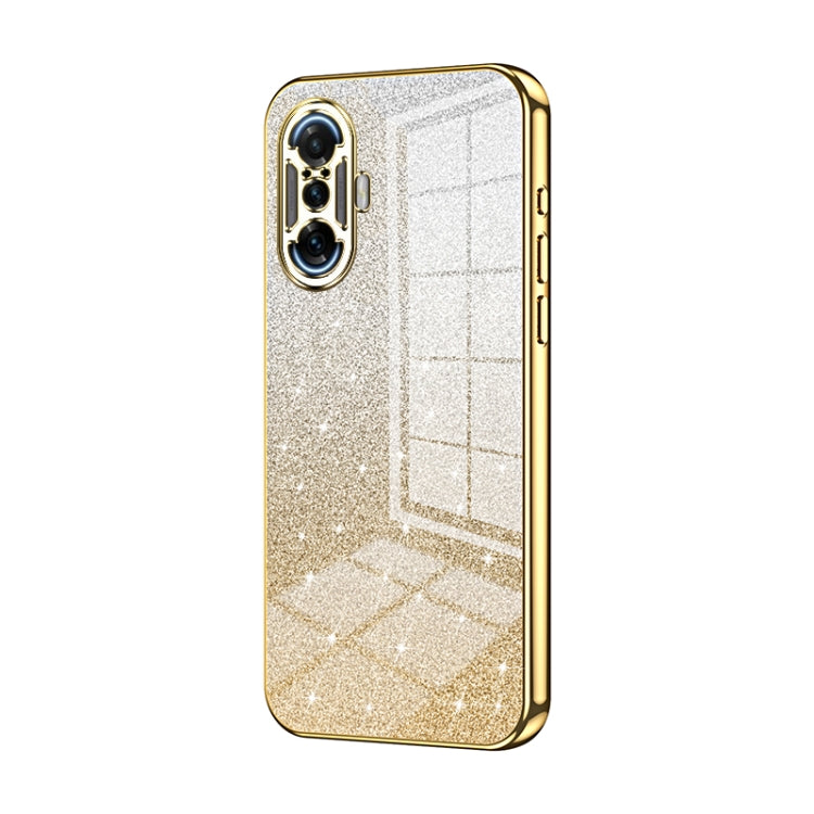 Gradient Glitter Powder Electroplated Phone Case, For Xiaomi Redmi Note 10 5G / Note 10T 5G, For Xiaomi Redmi Note 10 Pro 5G/Poco X3 GT, For Xiaomi Redmi Note 8 / Note 8 2021, For Xiaomi Redmi K40 Gaming/Poco F3 GT                                      ...