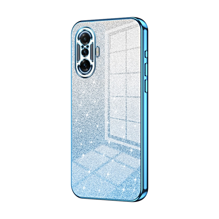 Gradient Glitter Powder Electroplated Phone Case, For Xiaomi Redmi Note 10 5G / Note 10T 5G, For Xiaomi Redmi Note 10 Pro 5G/Poco X3 GT, For Xiaomi Redmi Note 8 / Note 8 2021, For Xiaomi Redmi K40 Gaming/Poco F3 GT                                      ...
