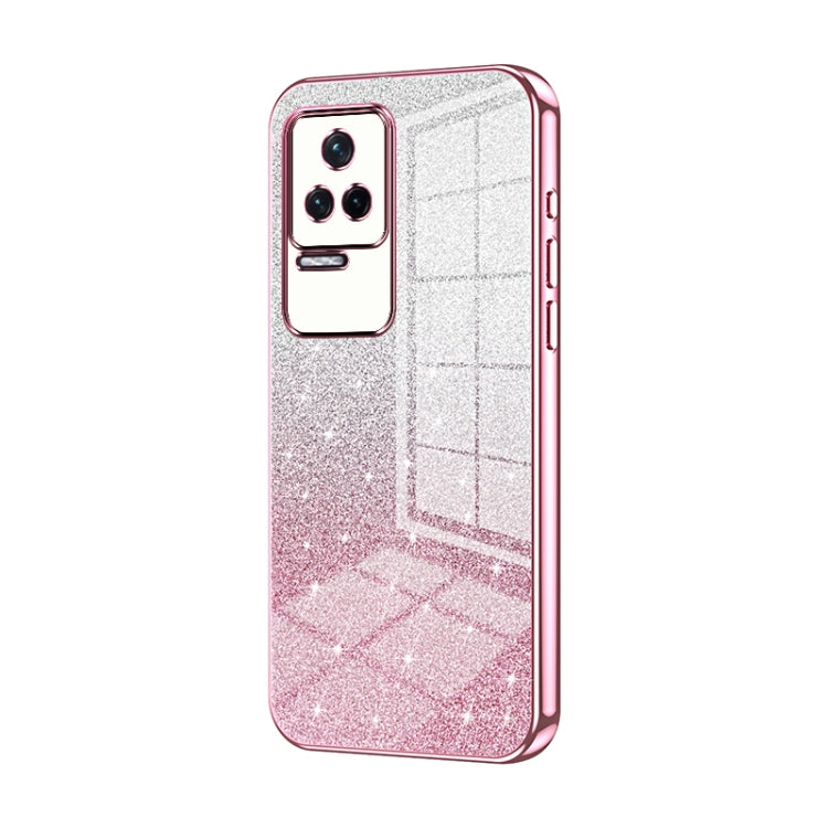 Gradient Glitter Powder Electroplated Phone Case, For Xiaomi Redmi Note 10/Note 10S, For Xiaomi Redmi Note 11 Global / Note 11S, For Xiaomi Redmi K40S / Poco F4, For Xiaomi Redmi Note 11T 5G/Note 11S 5G, For Xiaomi Redmi K50 / K50 Pro                  ...