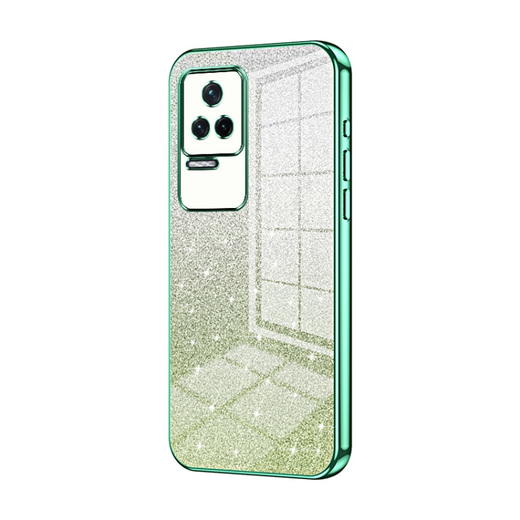 Gradient Glitter Powder Electroplated Phone Case, For Xiaomi Redmi Note 10/Note 10S, For Xiaomi Redmi Note 11 Global / Note 11S, For Xiaomi Redmi K40S / Poco F4, For Xiaomi Redmi Note 11T 5G/Note 11S 5G, For Xiaomi Redmi K50 / K50 Pro                  ...