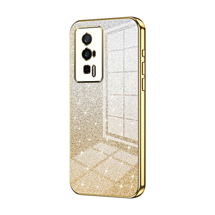 Gradient Glitter Powder Electroplated Phone Case, For Xiaomi Redmi Note 11T Pro/Poco X4 GT, For Xiaomi Redmi Note 12R Pro, For Xiaomi Redmi Note 12 Turbo/Poco F5, For Xiaomi Redmi K60 / K60 Pro, For Xiaomi Redmi Note 12S, For Xiaomi Redmi Note 12 Pro+