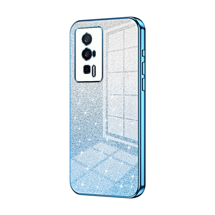 Gradient Glitter Powder Electroplated Phone Case, For Xiaomi Redmi Note 11T Pro/Poco X4 GT, For Xiaomi Redmi Note 12R Pro, For Xiaomi Redmi Note 12 Turbo/Poco F5, For Xiaomi Redmi K60 / K60 Pro, For Xiaomi Redmi Note 12S, For Xiaomi Redmi Note 12 Pro+