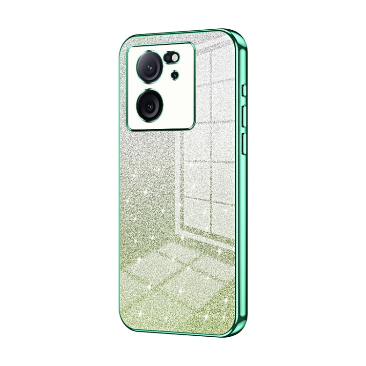 Gradient Glitter Powder Electroplated Phone Case, For Xiaomi Redmi Note 13 4G, For Xiaomi Redmi Note 13 5G, For Xiaomi Redmi Note 13 Pro+, For Xiaomi Redmi Note 13 Pro 5G, For Xiaomi Redmi K60 Ultra / Xiaomi 13T, For Xiaomi Redmi 12 / Redmi Note 12R