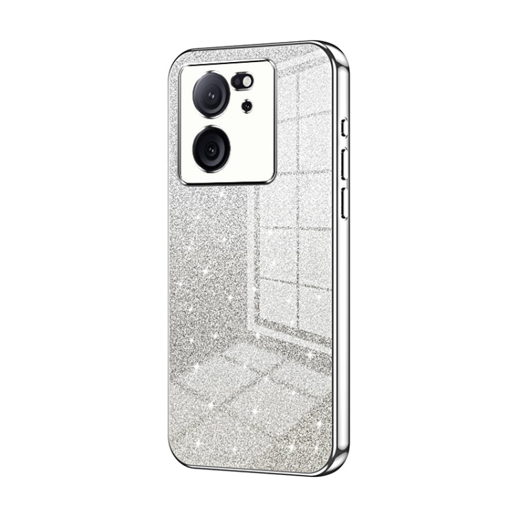 Gradient Glitter Powder Electroplated Phone Case, For Xiaomi Redmi Note 13 4G, For Xiaomi Redmi Note 13 5G, For Xiaomi Redmi Note 13 Pro+, For Xiaomi Redmi Note 13 Pro 5G, For Xiaomi Redmi K60 Ultra / Xiaomi 13T, For Xiaomi Redmi 12 / Redmi Note 12R