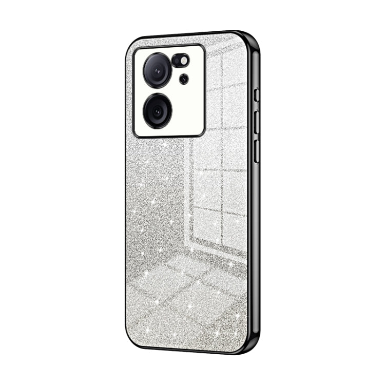 Gradient Glitter Powder Electroplated Phone Case, For Xiaomi Redmi Note 13 4G, For Xiaomi Redmi Note 13 5G, For Xiaomi Redmi Note 13 Pro+, For Xiaomi Redmi Note 13 Pro 5G, For Xiaomi Redmi K60 Ultra / Xiaomi 13T, For Xiaomi Redmi 12 / Redmi Note 12R