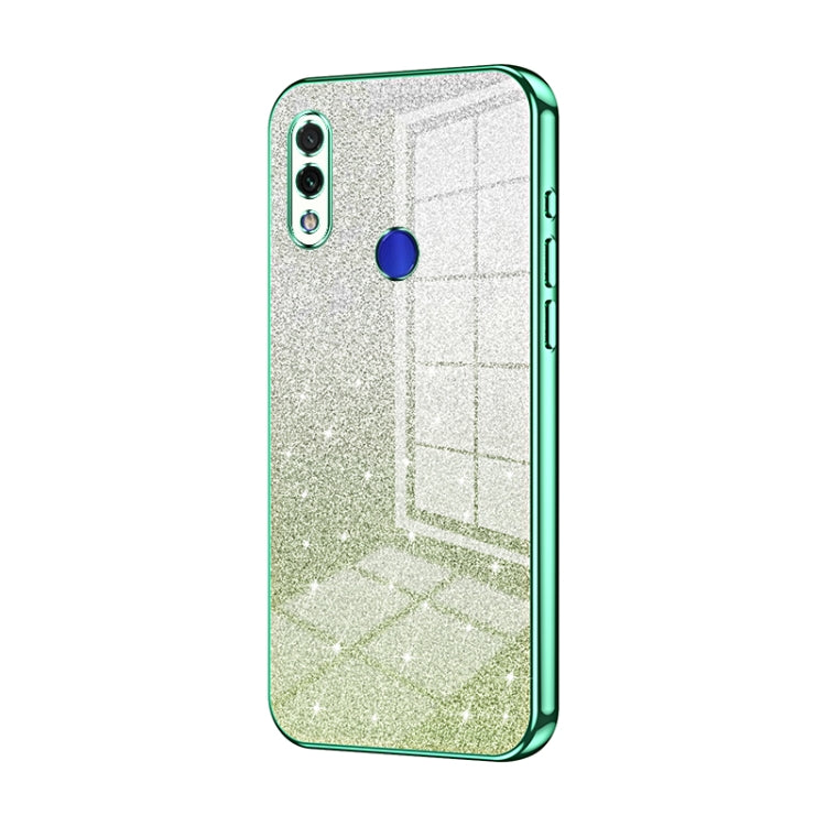 Gradient Glitter Powder Electroplated Phone Case, For Xiaomi Redmi 10X Pro 5G, For Xiaomi Redmi 10X 5G, For Xiaomi Redmi Note 9 / 10X 4G, For Xiaomi Redmi Note 8 Pro, For Xiaomi Redmi K20 / K20 Pro, For Xiaomi Redmi Note 7 / Note 7 Pro