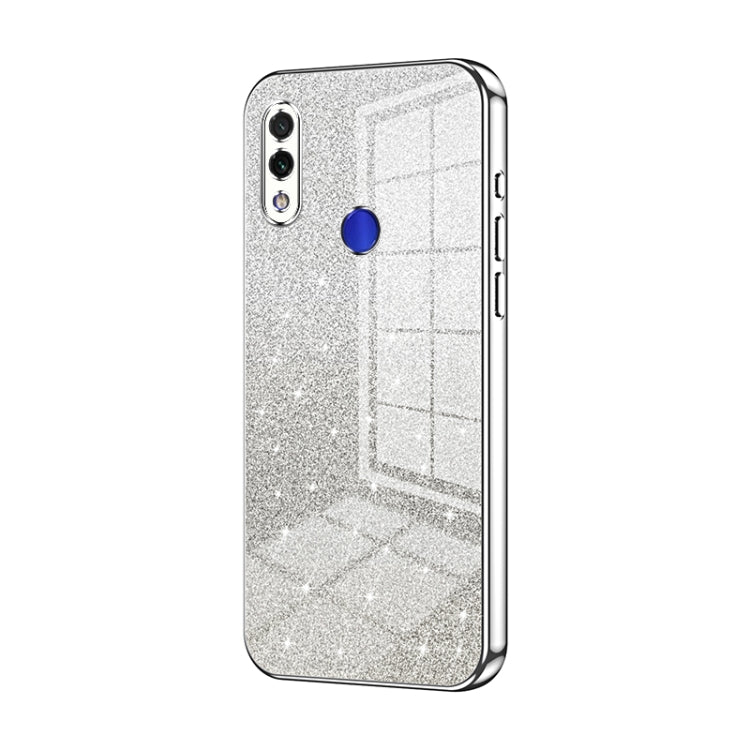 Gradient Glitter Powder Electroplated Phone Case, For Xiaomi Redmi 10X Pro 5G, For Xiaomi Redmi 10X 5G, For Xiaomi Redmi Note 9 / 10X 4G, For Xiaomi Redmi Note 8 Pro, For Xiaomi Redmi K20 / K20 Pro, For Xiaomi Redmi Note 7 / Note 7 Pro