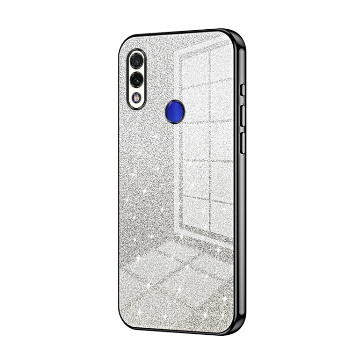 Gradient Glitter Powder Electroplated Phone Case, For Xiaomi Redmi 10X Pro 5G, For Xiaomi Redmi 10X 5G, For Xiaomi Redmi Note 9 / 10X 4G, For Xiaomi Redmi Note 8 Pro, For Xiaomi Redmi K20 / K20 Pro, For Xiaomi Redmi Note 7 / Note 7 Pro