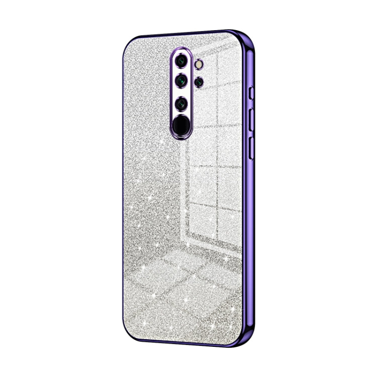 Gradient Glitter Powder Electroplated Phone Case, For Xiaomi Redmi 10X Pro 5G, For Xiaomi Redmi 10X 5G, For Xiaomi Redmi Note 9 / 10X 4G, For Xiaomi Redmi Note 8 Pro, For Xiaomi Redmi K20 / K20 Pro, For Xiaomi Redmi Note 7 / Note 7 Pro