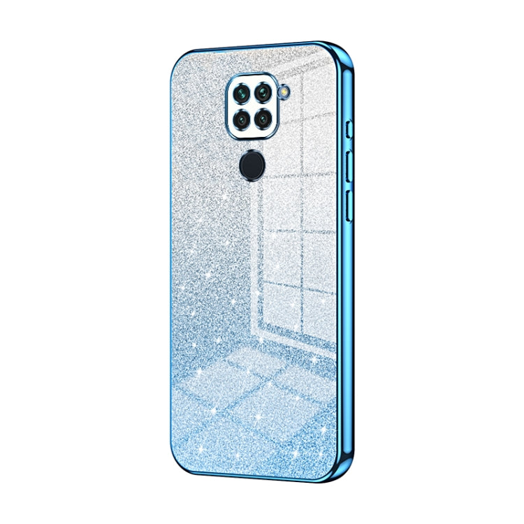 Gradient Glitter Powder Electroplated Phone Case, For Xiaomi Redmi 10X Pro 5G, For Xiaomi Redmi 10X 5G, For Xiaomi Redmi Note 9 / 10X 4G, For Xiaomi Redmi Note 8 Pro, For Xiaomi Redmi K20 / K20 Pro, For Xiaomi Redmi Note 7 / Note 7 Pro