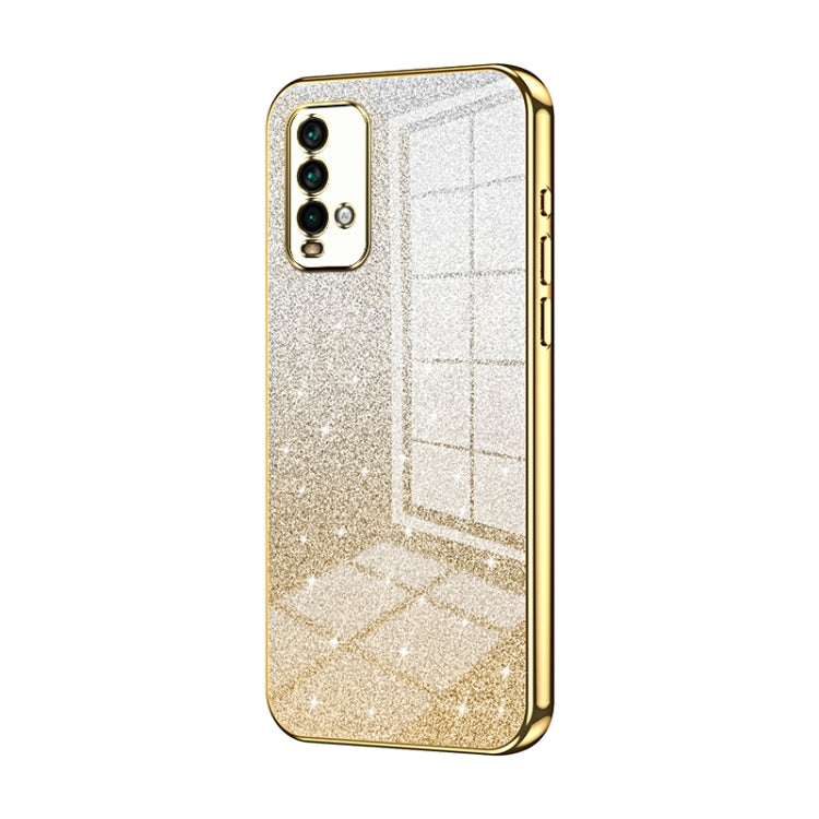 Gradient Glitter Powder Electroplated Phone Case, For Xiaomi Redmi Note 9 5G / Note 9T, For Xiaomi Redmi Note 9 Pro 5G/Mi 10T Lite, For Xiaomi Redmi Note 9 4G, For Xiaomi Redmi K30S / Mi 10T Pro 5G, For Xiaomi Redmi K30 Pro / K30 Ultra                 ...