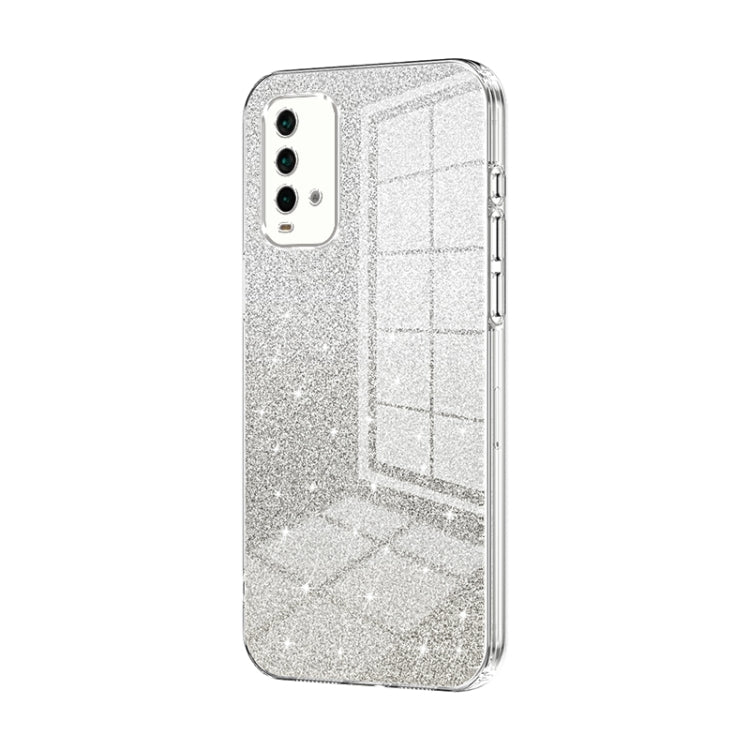 Gradient Glitter Powder Electroplated Phone Case, For Xiaomi Redmi Note 9 5G / Note 9T, For Xiaomi Redmi Note 9 Pro 5G/Mi 10T Lite, For Xiaomi Redmi Note 9 4G, For Xiaomi Redmi K30S / Mi 10T Pro 5G, For Xiaomi Redmi K30 Pro / K30 Ultra                 ...