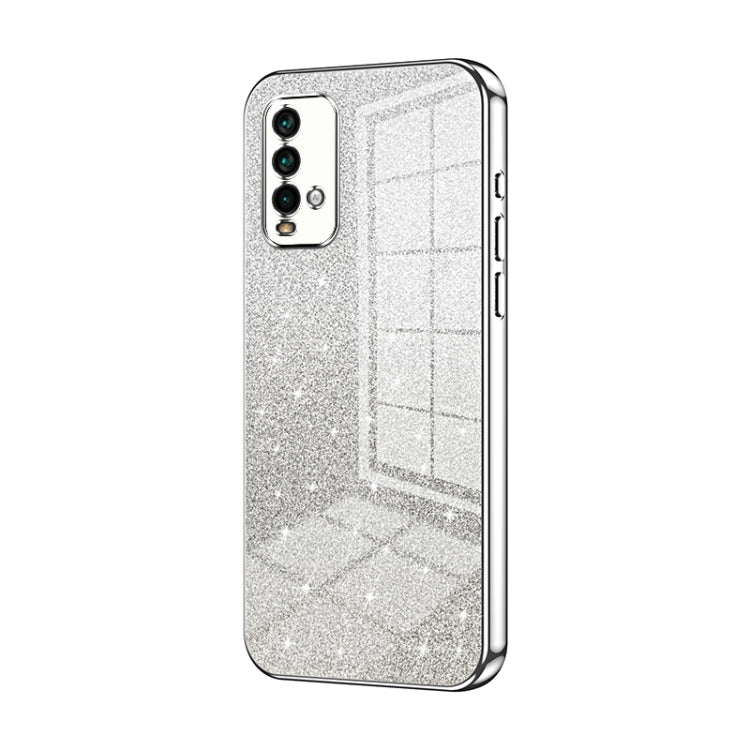Gradient Glitter Powder Electroplated Phone Case, For Xiaomi Redmi Note 9 5G / Note 9T, For Xiaomi Redmi Note 9 Pro 5G/Mi 10T Lite, For Xiaomi Redmi Note 9 4G, For Xiaomi Redmi K30S / Mi 10T Pro 5G, For Xiaomi Redmi K30 Pro / K30 Ultra                 ...