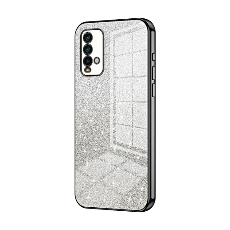 Gradient Glitter Powder Electroplated Phone Case, For Xiaomi Redmi Note 9 5G / Note 9T, For Xiaomi Redmi Note 9 Pro 5G/Mi 10T Lite, For Xiaomi Redmi Note 9 4G, For Xiaomi Redmi K30S / Mi 10T Pro 5G, For Xiaomi Redmi K30 Pro / K30 Ultra                 ...