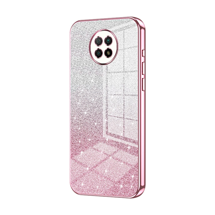 Gradient Glitter Powder Electroplated Phone Case, For Xiaomi Redmi Note 9 5G / Note 9T, For Xiaomi Redmi Note 9 Pro 5G/Mi 10T Lite, For Xiaomi Redmi Note 9 4G, For Xiaomi Redmi K30S / Mi 10T Pro 5G, For Xiaomi Redmi K30 Pro / K30 Ultra                 ...
