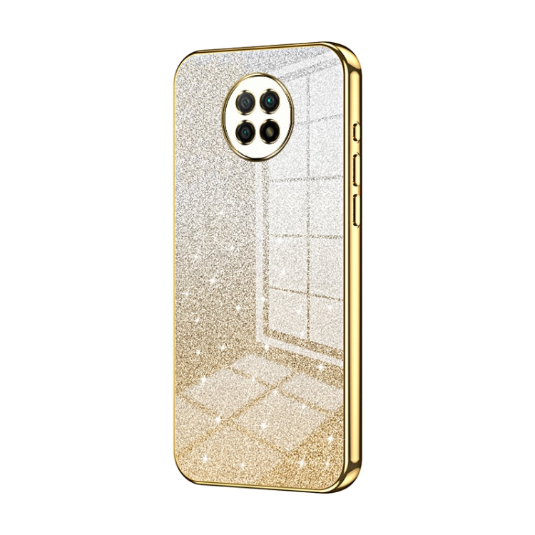 Gradient Glitter Powder Electroplated Phone Case, For Xiaomi Redmi Note 9 5G / Note 9T, For Xiaomi Redmi Note 9 Pro 5G/Mi 10T Lite, For Xiaomi Redmi Note 9 4G, For Xiaomi Redmi K30S / Mi 10T Pro 5G, For Xiaomi Redmi K30 Pro / K30 Ultra                 ...