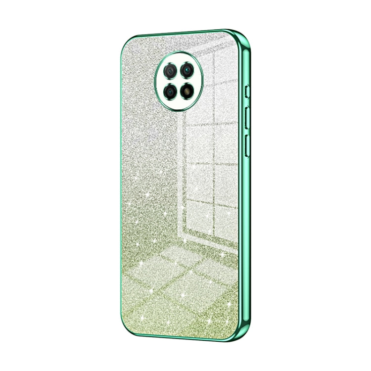 Gradient Glitter Powder Electroplated Phone Case, For Xiaomi Redmi Note 9 5G / Note 9T, For Xiaomi Redmi Note 9 Pro 5G/Mi 10T Lite, For Xiaomi Redmi Note 9 4G, For Xiaomi Redmi K30S / Mi 10T Pro 5G, For Xiaomi Redmi K30 Pro / K30 Ultra                 ...