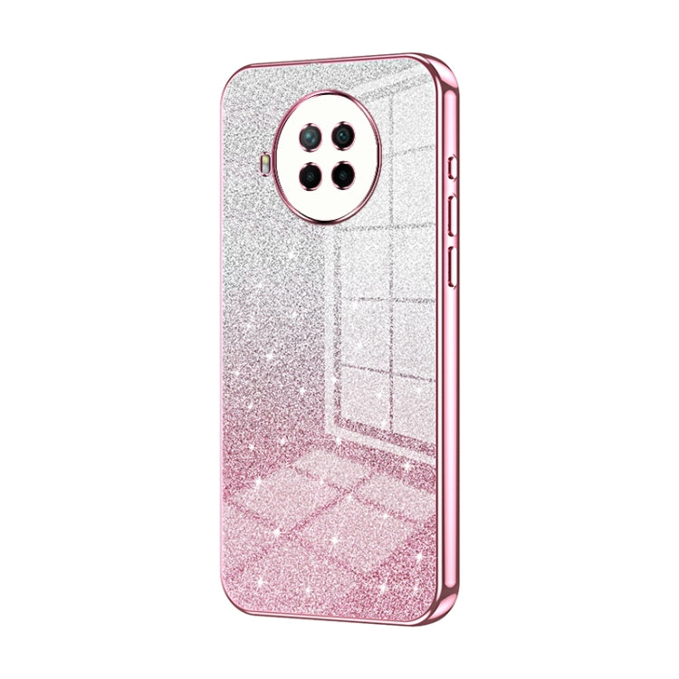 Gradient Glitter Powder Electroplated Phone Case, For Xiaomi Redmi Note 9 5G / Note 9T, For Xiaomi Redmi Note 9 Pro 5G/Mi 10T Lite, For Xiaomi Redmi Note 9 4G, For Xiaomi Redmi K30S / Mi 10T Pro 5G, For Xiaomi Redmi K30 Pro / K30 Ultra                 ...