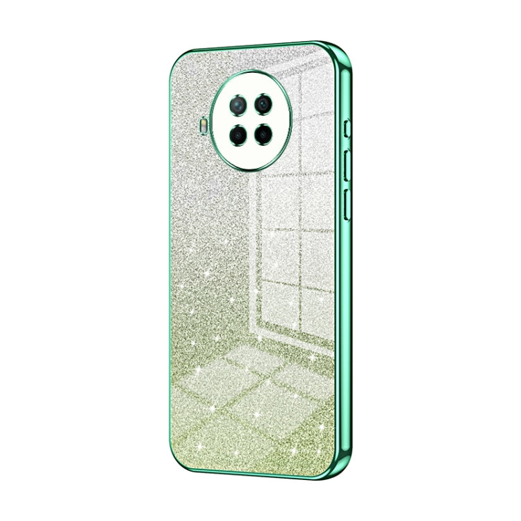 Gradient Glitter Powder Electroplated Phone Case, For Xiaomi Redmi Note 9 5G / Note 9T, For Xiaomi Redmi Note 9 Pro 5G/Mi 10T Lite, For Xiaomi Redmi Note 9 4G, For Xiaomi Redmi K30S / Mi 10T Pro 5G, For Xiaomi Redmi K30 Pro / K30 Ultra                 ...