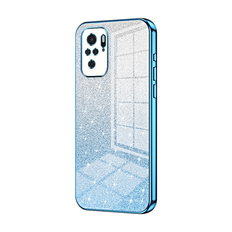 Gradient Glitter Powder Electroplated Phone Case, For Xiaomi Redmi Note 10/Note 10S, For Xiaomi Redmi Note 11 Global / Note 11S, For Xiaomi Redmi K40S / Poco F4, For Xiaomi Redmi Note 11T 5G/Note 11S 5G, For Xiaomi Redmi K50 / K50 Pro                  ...