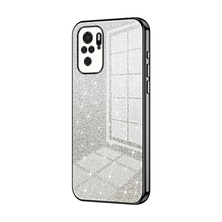 Gradient Glitter Powder Electroplated Phone Case, For Xiaomi Redmi Note 10/Note 10S, For Xiaomi Redmi Note 11 Global / Note 11S, For Xiaomi Redmi K40S / Poco F4, For Xiaomi Redmi Note 11T 5G/Note 11S 5G, For Xiaomi Redmi K50 / K50 Pro                  ...
