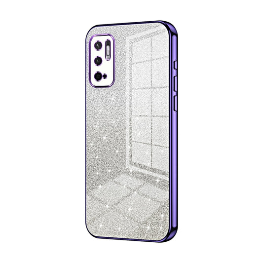 Gradient Glitter Powder Electroplated Phone Case, For Xiaomi Redmi Note 10 5G / Note 10T 5G, For Xiaomi Redmi Note 10 Pro 5G/Poco X3 GT, For Xiaomi Redmi Note 8 / Note 8 2021, For Xiaomi Redmi K40 Gaming/Poco F3 GT                                      ...