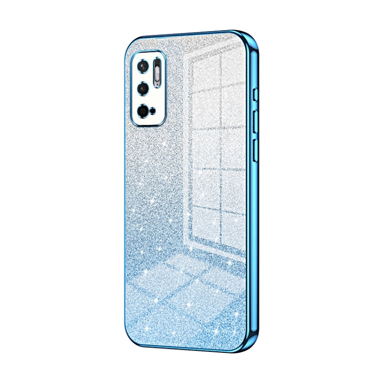 Gradient Glitter Powder Electroplated Phone Case, For Xiaomi Redmi Note 10 5G / Note 10T 5G, For Xiaomi Redmi Note 10 Pro 5G/Poco X3 GT, For Xiaomi Redmi Note 8 / Note 8 2021, For Xiaomi Redmi K40 Gaming/Poco F3 GT                                      ...