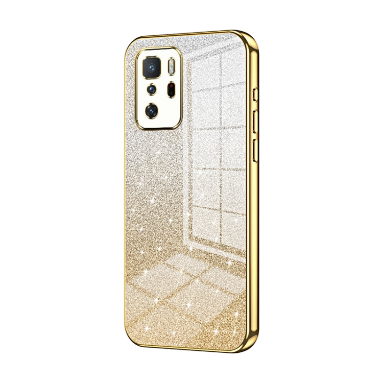 Gradient Glitter Powder Electroplated Phone Case, For Xiaomi Redmi Note 10 5G / Note 10T 5G, For Xiaomi Redmi Note 10 Pro 5G/Poco X3 GT, For Xiaomi Redmi Note 8 / Note 8 2021, For Xiaomi Redmi K40 Gaming/Poco F3 GT                                      ...
