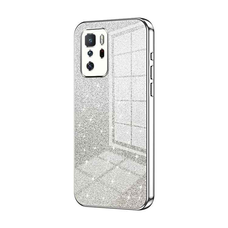 Gradient Glitter Powder Electroplated Phone Case, For Xiaomi Redmi Note 10 5G / Note 10T 5G, For Xiaomi Redmi Note 10 Pro 5G/Poco X3 GT, For Xiaomi Redmi Note 8 / Note 8 2021, For Xiaomi Redmi K40 Gaming/Poco F3 GT                                      ...
