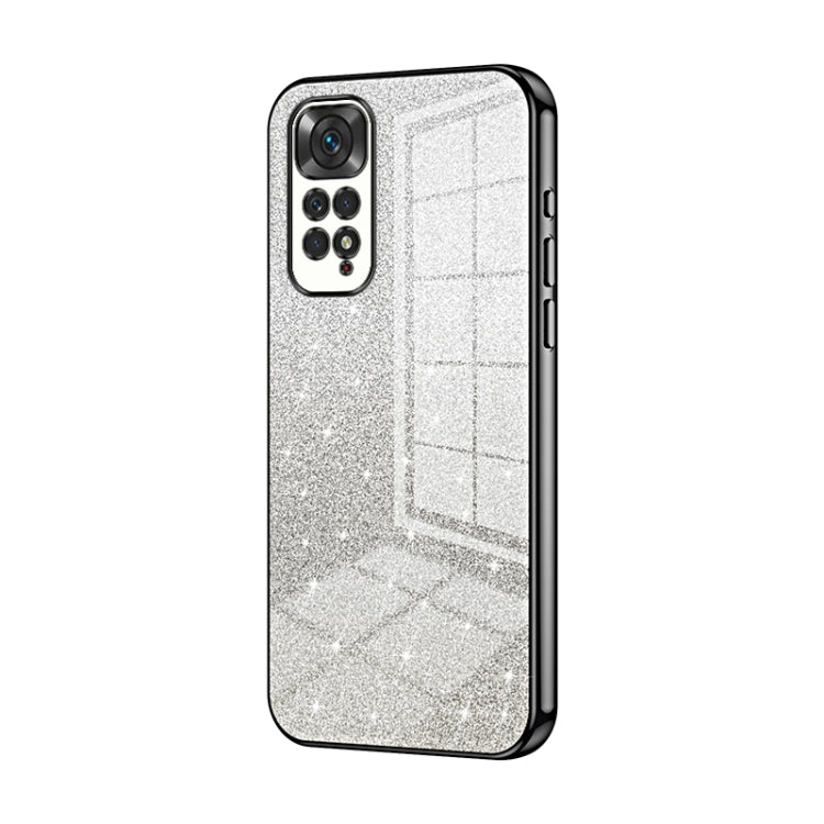 Gradient Glitter Powder Electroplated Phone Case, For Xiaomi Redmi Note 10/Note 10S, For Xiaomi Redmi Note 11 Global / Note 11S, For Xiaomi Redmi K40S / Poco F4, For Xiaomi Redmi Note 11T 5G/Note 11S 5G, For Xiaomi Redmi K50 / K50 Pro                  ...
