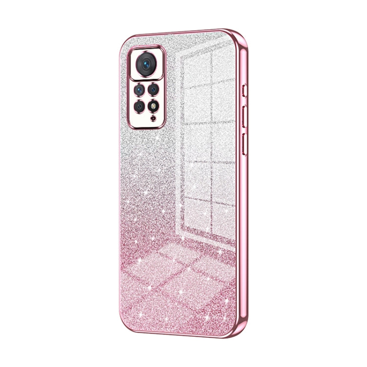 Gradient Glitter Powder Electroplated Phone Case, For Xiaomi Redmi Note 11 Pro 4G/5G Global, For Xiaomi Redmi Note 12 4G, For Xiaomi Redmi Note 12 Pro 5G, For Xiaomi Redmi Note 12 Pro Speed, For Xiaomi Redmi Note 11E / Redmi 10 5G                      ...