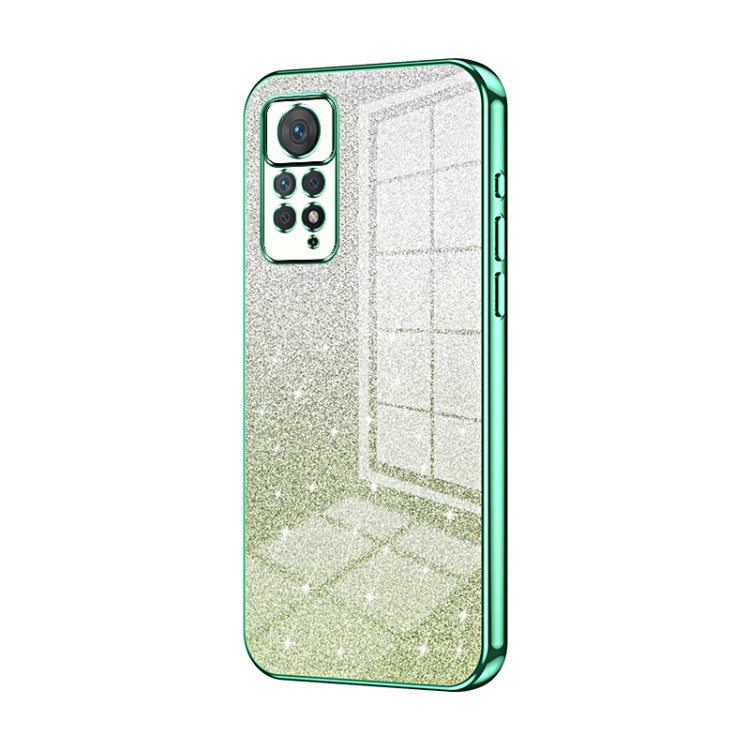 Gradient Glitter Powder Electroplated Phone Case, For Xiaomi Redmi Note 11 Pro 4G/5G Global, For Xiaomi Redmi Note 12 4G, For Xiaomi Redmi Note 12 Pro 5G, For Xiaomi Redmi Note 12 Pro Speed, For Xiaomi Redmi Note 11E / Redmi 10 5G                      ...