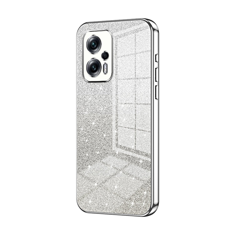 Gradient Glitter Powder Electroplated Phone Case, For Xiaomi Redmi Note 11T Pro/Poco X4 GT, For Xiaomi Redmi Note 12R Pro, For Xiaomi Redmi Note 12 Turbo/Poco F5, For Xiaomi Redmi K60 / K60 Pro, For Xiaomi Redmi Note 12S, For Xiaomi Redmi Note 12 Pro+