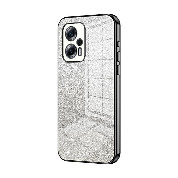Gradient Glitter Powder Electroplated Phone Case, For Xiaomi Redmi Note 11T Pro/Poco X4 GT, For Xiaomi Redmi Note 12R Pro, For Xiaomi Redmi Note 12 Turbo/Poco F5, For Xiaomi Redmi K60 / K60 Pro, For Xiaomi Redmi Note 12S, For Xiaomi Redmi Note 12 Pro+