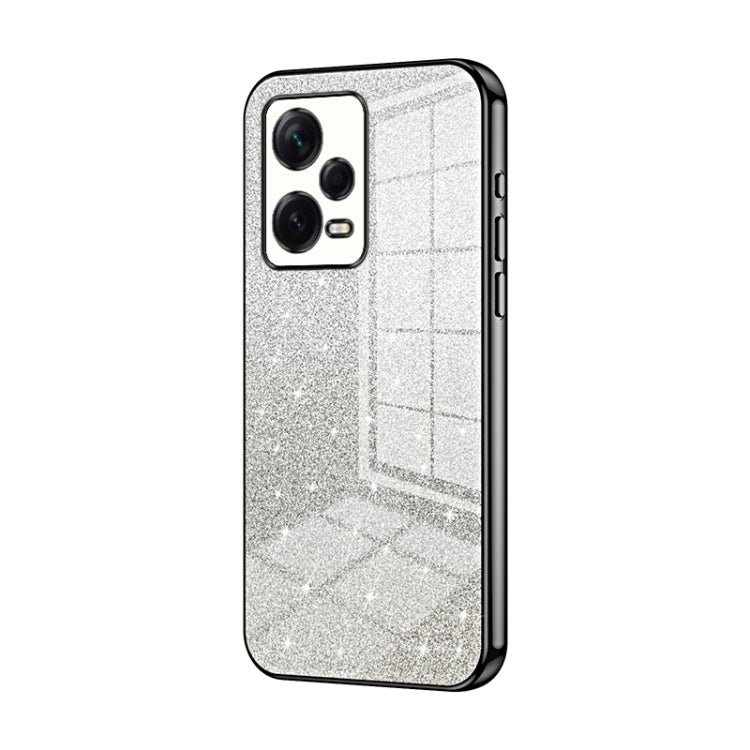 Gradient Glitter Powder Electroplated Phone Case, For Xiaomi Redmi Note 11T Pro/Poco X4 GT, For Xiaomi Redmi Note 12R Pro, For Xiaomi Redmi Note 12 Turbo/Poco F5, For Xiaomi Redmi K60 / K60 Pro, For Xiaomi Redmi Note 12S, For Xiaomi Redmi Note 12 Pro+
