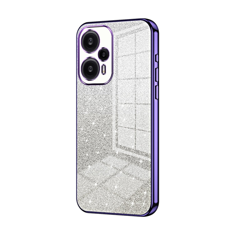 Gradient Glitter Powder Electroplated Phone Case, For Xiaomi Redmi Note 11T Pro/Poco X4 GT, For Xiaomi Redmi Note 12R Pro, For Xiaomi Redmi Note 12 Turbo/Poco F5, For Xiaomi Redmi K60 / K60 Pro, For Xiaomi Redmi Note 12S, For Xiaomi Redmi Note 12 Pro+