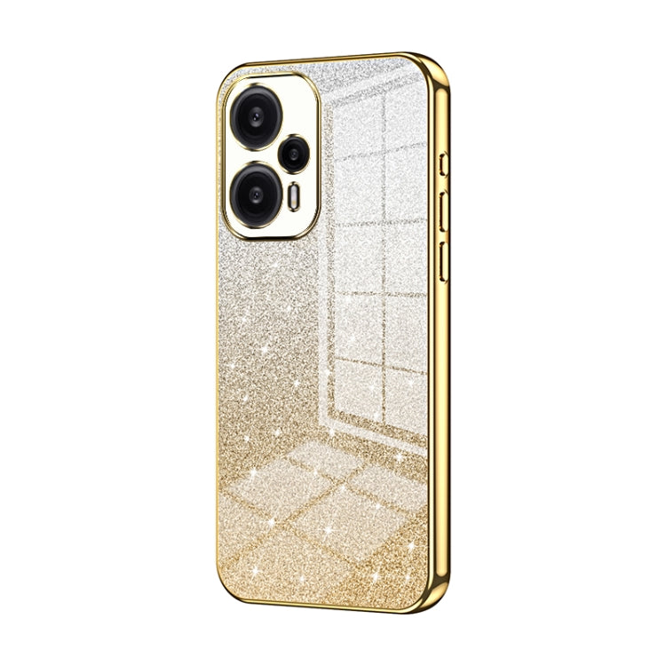 Gradient Glitter Powder Electroplated Phone Case, For Xiaomi Redmi Note 11T Pro/Poco X4 GT, For Xiaomi Redmi Note 12R Pro, For Xiaomi Redmi Note 12 Turbo/Poco F5, For Xiaomi Redmi K60 / K60 Pro, For Xiaomi Redmi Note 12S, For Xiaomi Redmi Note 12 Pro+