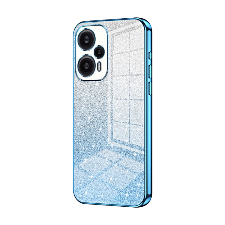 Gradient Glitter Powder Electroplated Phone Case, For Xiaomi Redmi Note 11T Pro/Poco X4 GT, For Xiaomi Redmi Note 12R Pro, For Xiaomi Redmi Note 12 Turbo/Poco F5, For Xiaomi Redmi K60 / K60 Pro, For Xiaomi Redmi Note 12S, For Xiaomi Redmi Note 12 Pro+