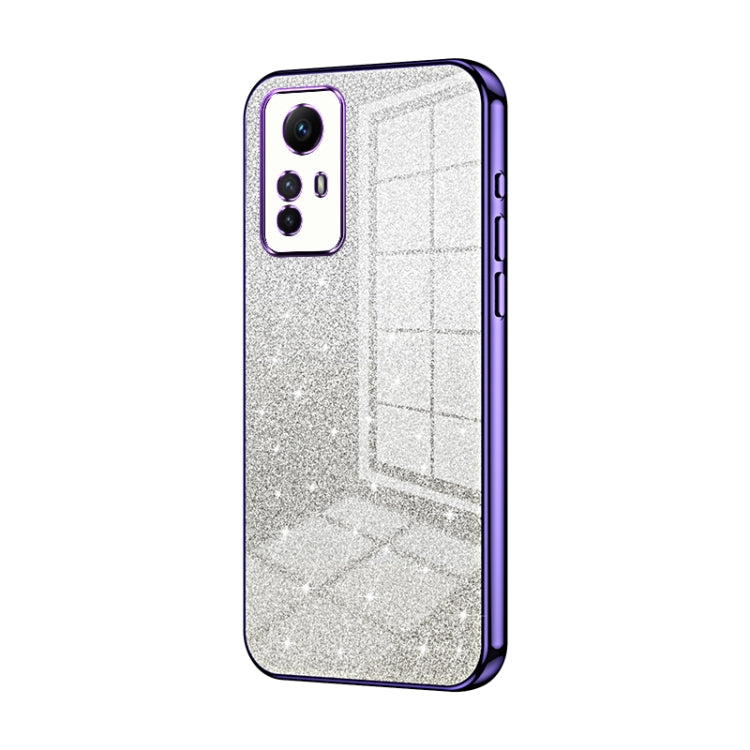 Gradient Glitter Powder Electroplated Phone Case, For Xiaomi Redmi Note 11T Pro/Poco X4 GT, For Xiaomi Redmi Note 12R Pro, For Xiaomi Redmi Note 12 Turbo/Poco F5, For Xiaomi Redmi K60 / K60 Pro, For Xiaomi Redmi Note 12S, For Xiaomi Redmi Note 12 Pro+