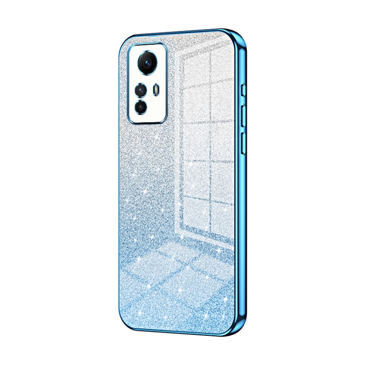 Gradient Glitter Powder Electroplated Phone Case, For Xiaomi Redmi Note 11T Pro/Poco X4 GT, For Xiaomi Redmi Note 12R Pro, For Xiaomi Redmi Note 12 Turbo/Poco F5, For Xiaomi Redmi K60 / K60 Pro, For Xiaomi Redmi Note 12S, For Xiaomi Redmi Note 12 Pro+