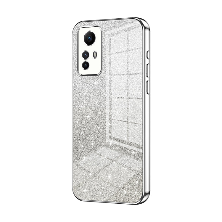 Gradient Glitter Powder Electroplated Phone Case, For Xiaomi Redmi Note 11T Pro/Poco X4 GT, For Xiaomi Redmi Note 12R Pro, For Xiaomi Redmi Note 12 Turbo/Poco F5, For Xiaomi Redmi K60 / K60 Pro, For Xiaomi Redmi Note 12S, For Xiaomi Redmi Note 12 Pro+