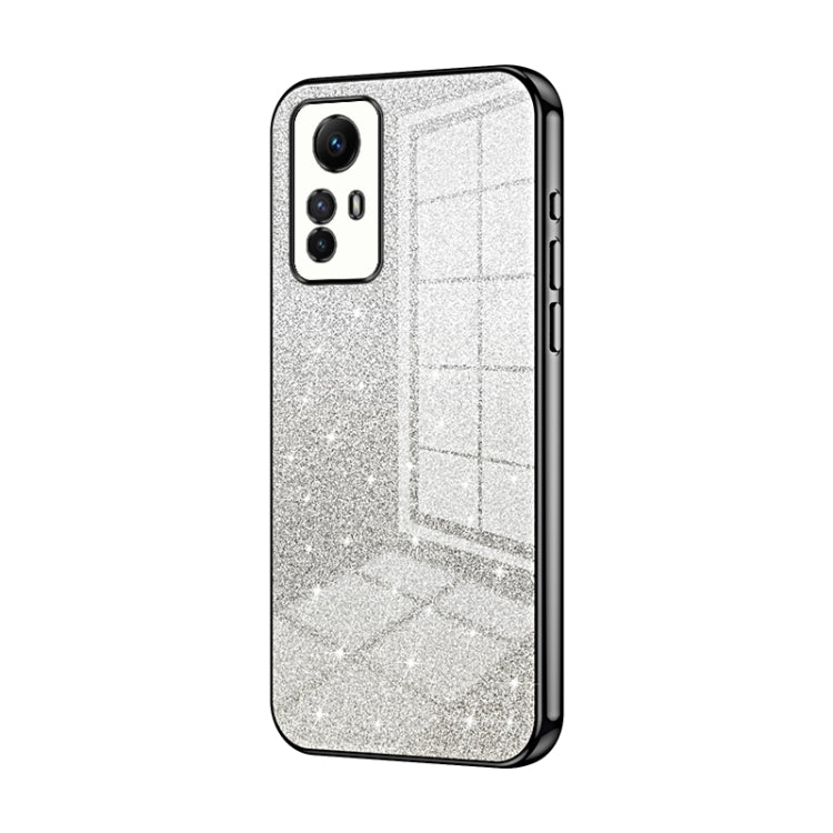 Gradient Glitter Powder Electroplated Phone Case, For Xiaomi Redmi Note 11T Pro/Poco X4 GT, For Xiaomi Redmi Note 12R Pro, For Xiaomi Redmi Note 12 Turbo/Poco F5, For Xiaomi Redmi K60 / K60 Pro, For Xiaomi Redmi Note 12S, For Xiaomi Redmi Note 12 Pro+