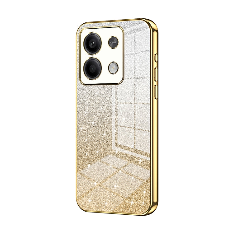 Gradient Glitter Powder Electroplated Phone Case, For Xiaomi Redmi Note 13 4G, For Xiaomi Redmi Note 13 5G, For Xiaomi Redmi Note 13 Pro+, For Xiaomi Redmi Note 13 Pro 5G, For Xiaomi Redmi K60 Ultra / Xiaomi 13T, For Xiaomi Redmi 12 / Redmi Note 12R