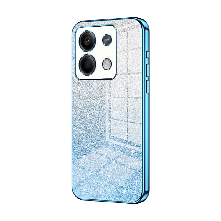 Gradient Glitter Powder Electroplated Phone Case, For Xiaomi Redmi Note 13 4G, For Xiaomi Redmi Note 13 5G, For Xiaomi Redmi Note 13 Pro+, For Xiaomi Redmi Note 13 Pro 5G, For Xiaomi Redmi K60 Ultra / Xiaomi 13T, For Xiaomi Redmi 12 / Redmi Note 12R
