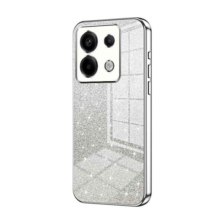 Gradient Glitter Powder Electroplated Phone Case, For Xiaomi Redmi Note 13 4G, For Xiaomi Redmi Note 13 5G, For Xiaomi Redmi Note 13 Pro+, For Xiaomi Redmi Note 13 Pro 5G, For Xiaomi Redmi K60 Ultra / Xiaomi 13T, For Xiaomi Redmi 12 / Redmi Note 12R