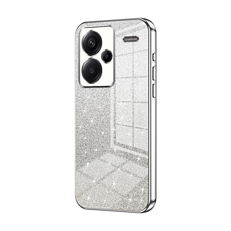 Gradient Glitter Powder Electroplated Phone Case, For Xiaomi Redmi Note 13 4G, For Xiaomi Redmi Note 13 5G, For Xiaomi Redmi Note 13 Pro+, For Xiaomi Redmi Note 13 Pro 5G, For Xiaomi Redmi K60 Ultra / Xiaomi 13T, For Xiaomi Redmi 12 / Redmi Note 12R